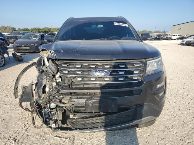 1FM5K8FH4HGD87730 - 2017 FORD EXPLORER LIMITED BLACK photo 5