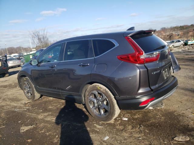 5J6RW1H89KA013181 - 2019 HONDA CR-V EXL BLACK photo 2