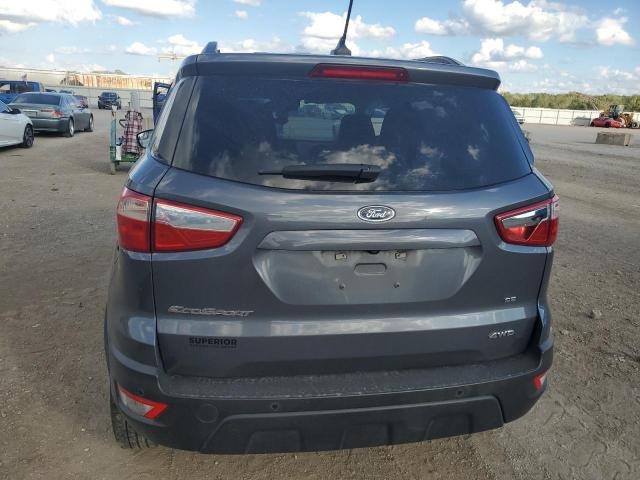 MAJ6S3GL6LC393498 - 2020 FORD ECOSPORT SE GRAY photo 6
