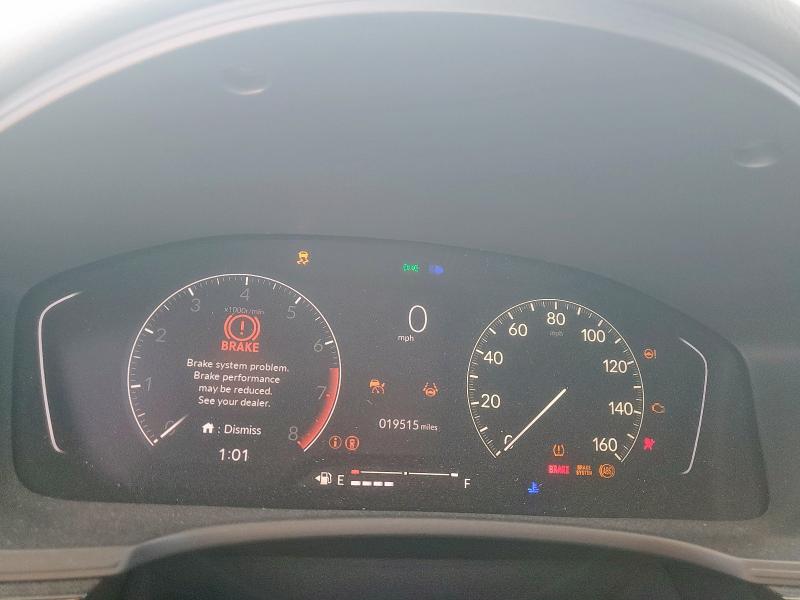 2HGFE1F78NH320578 - 2022 HONDA CIVIC EX BLUE photo 9