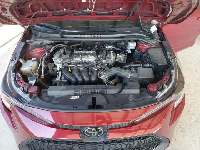 JTDEPMAE9NJ211816 - 2022 TOYOTA COROLLA LE RED photo 11