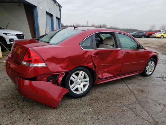 2G1WB5E34F1144497 - 2015 CHEVROLET IMPALA LIM RED photo 3