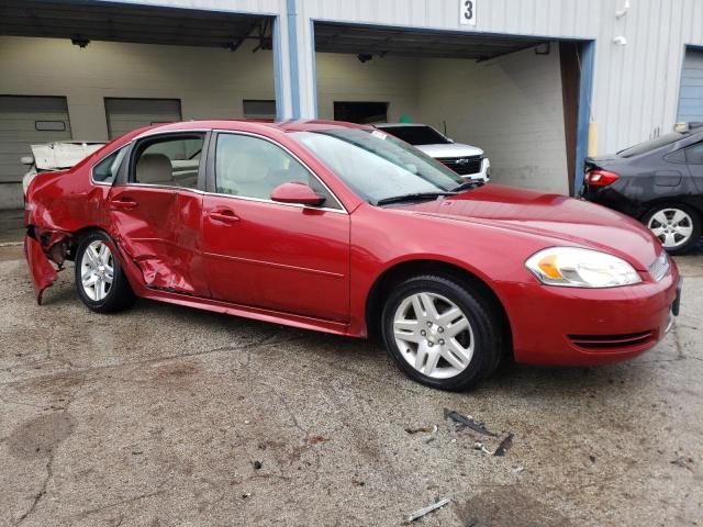 2G1WB5E34F1144497 - 2015 CHEVROLET IMPALA LIM RED photo 4