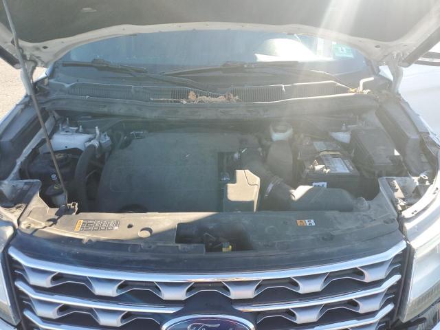 1FM5K8F85GGA20964 - 2016 FORD EXPLORER LIMITED WHITE photo 11