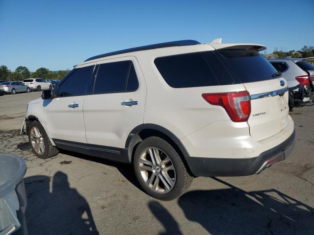1FM5K8F85GGA20964 - 2016 FORD EXPLORER LIMITED WHITE photo 2