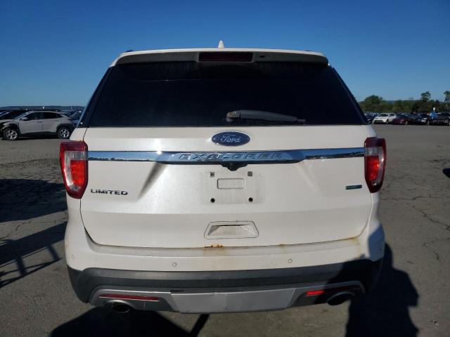 1FM5K8F85GGA20964 - 2016 FORD EXPLORER LIMITED WHITE photo 6