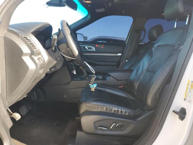 1FM5K8F85GGA20964 - 2016 FORD EXPLORER LIMITED WHITE photo 7