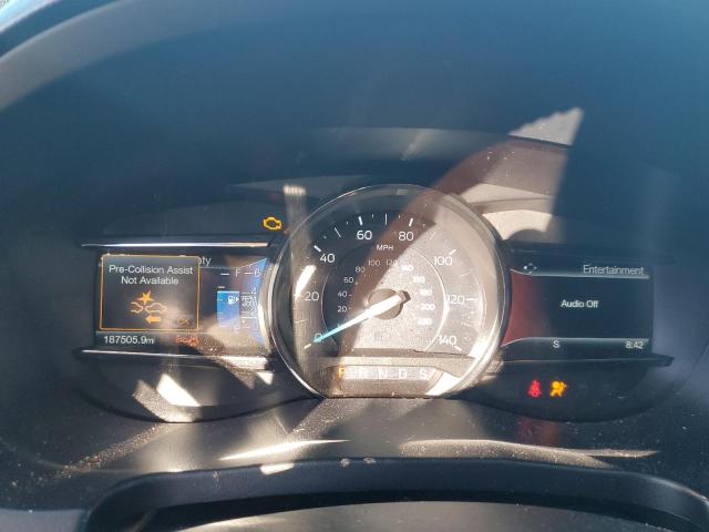 1FM5K8F85GGA20964 - 2016 FORD EXPLORER LIMITED WHITE photo 9