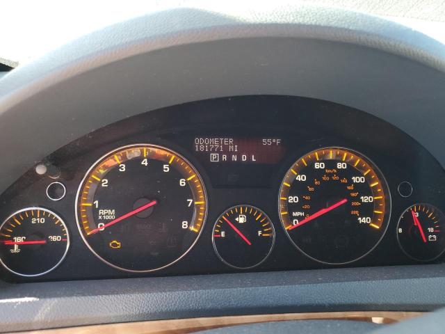 5GZEV23778J124105 - 2008 SATURN OUTLOOK XR BLUE photo 9