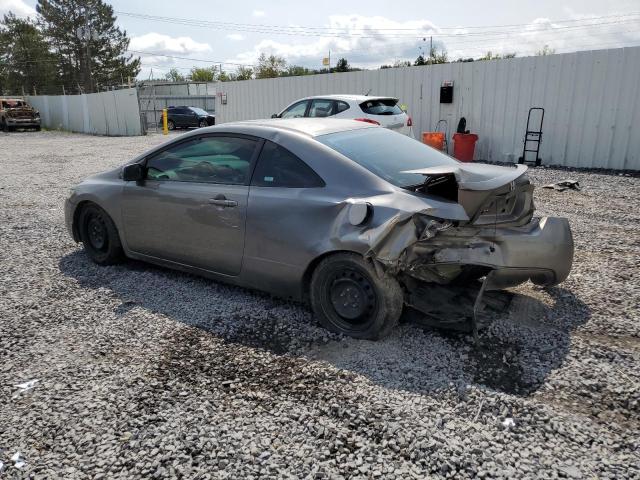 2HGFG12847H552512 - 2007 HONDA CIVIC EX GRAY photo 2