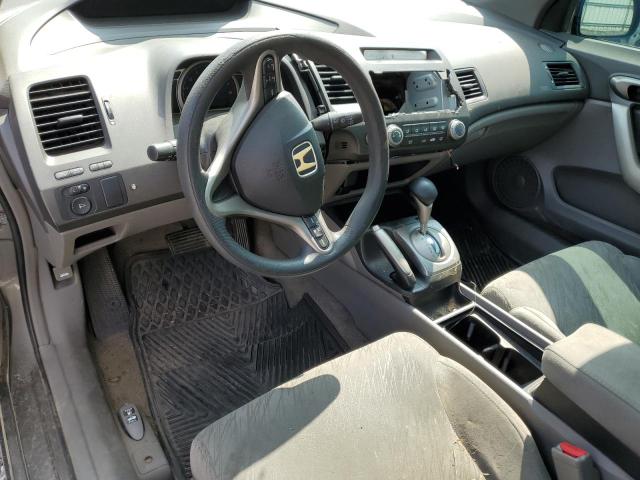 2HGFG12847H552512 - 2007 HONDA CIVIC EX GRAY photo 8