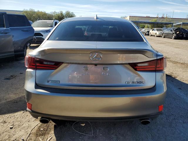 JTHBA1D29G5016894 - 2016 LEXUS IS 200T SILVER photo 6