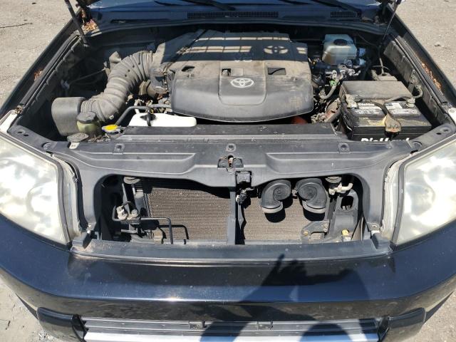 JTEBU14R148020501 - 2004 TOYOTA 4RUNNER SR5 BLACK photo 12