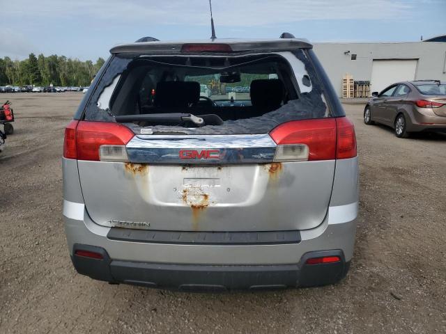 2CTALSEC2B6431254 - 2011 GMC TERRAIN SLE SILVER photo 6