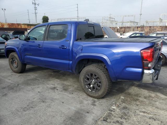 3TMAZ5CN4NM179095 - 2022 TOYOTA TACOMA DOUBLE CAB BLUE photo 2