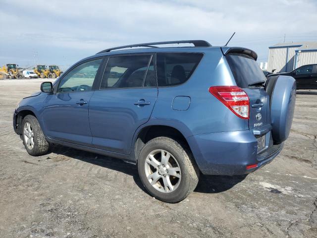 2T3ZF4DV0BW100455 - 2011 TOYOTA RAV4 BLUE photo 2