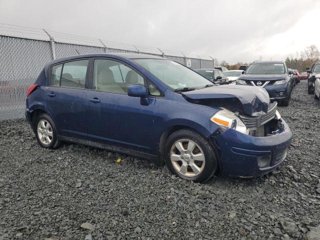 3N1BC13E48L389157 - 2008 NISSAN VERSA S BLUE photo 4