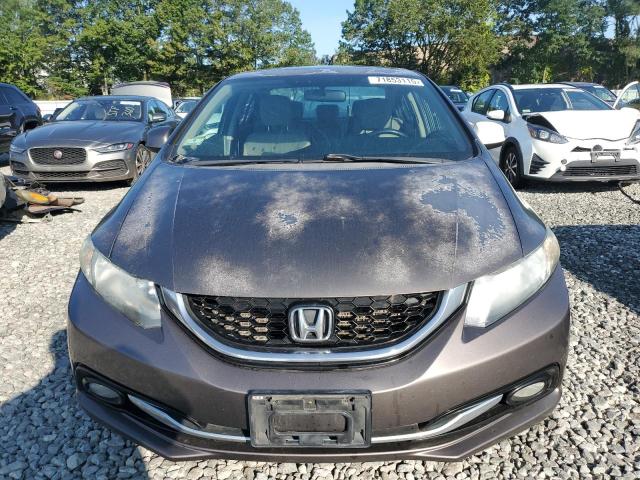 2HGFB2F99DH519217 - 2013 HONDA CIVIC EXL Сұр фото 5