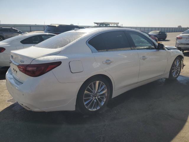 JN1EV7BP7MM705986 - 2021 INFINITI Q50 LUXE WHITE photo 3