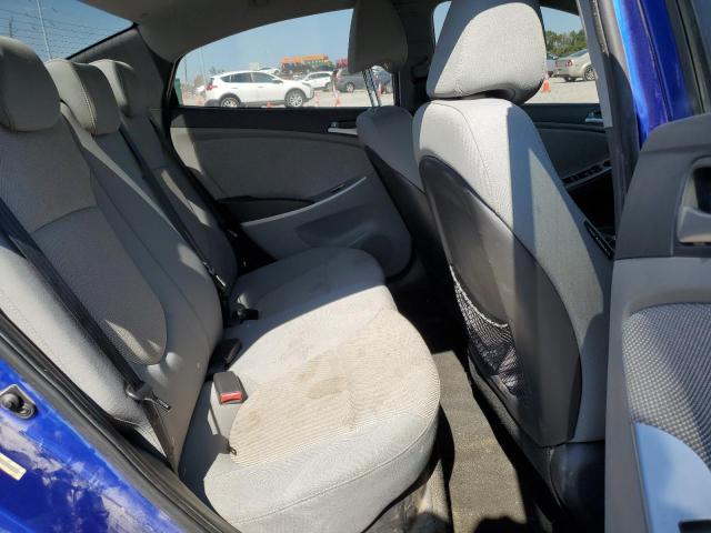 KMHCT4AEXDU347772 - 2013 HYUNDAI ACCENT GLS BLUE photo 10