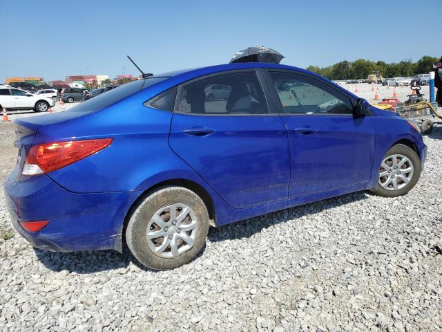 KMHCT4AEXDU347772 - 2013 HYUNDAI ACCENT GLS BLUE photo 3