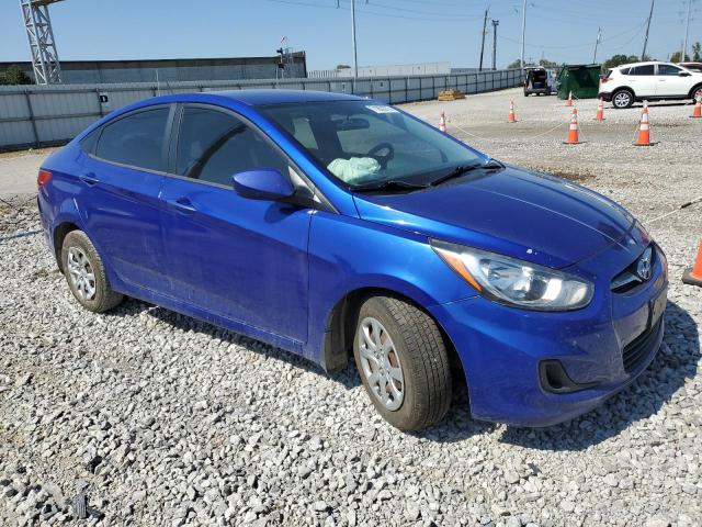 KMHCT4AEXDU347772 - 2013 HYUNDAI ACCENT GLS BLUE photo 4