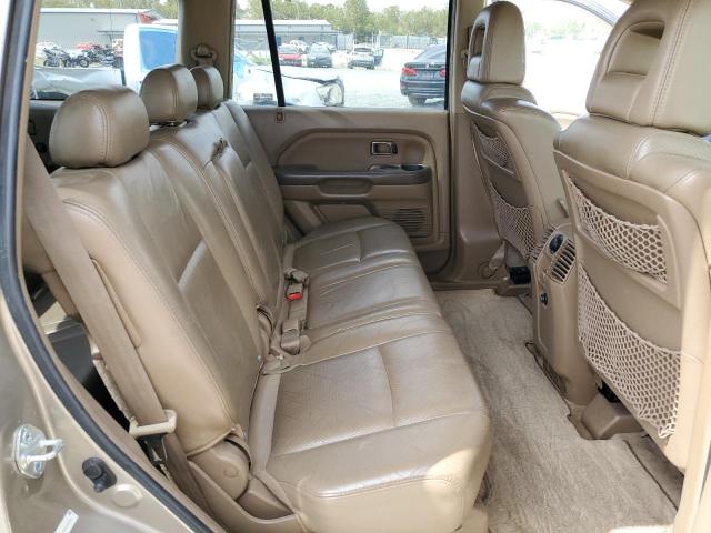 2HKYF18775H543185 - 2005 HONDA PILOT EXL GOLD photo 11