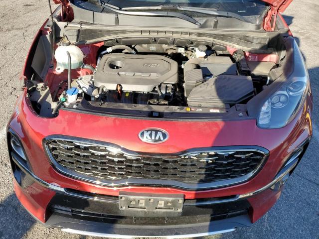 KNDP63AC4L7662859 - 2020 KIA SPORTAGE S RED photo 12