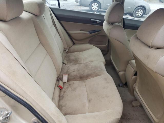 1HGFA15598L092948 - 2008 HONDA CIVIC LX GOLD photo 10