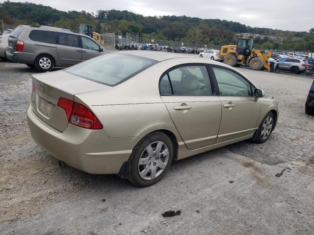 1HGFA15598L092948 - 2008 HONDA CIVIC LX GOLD photo 3