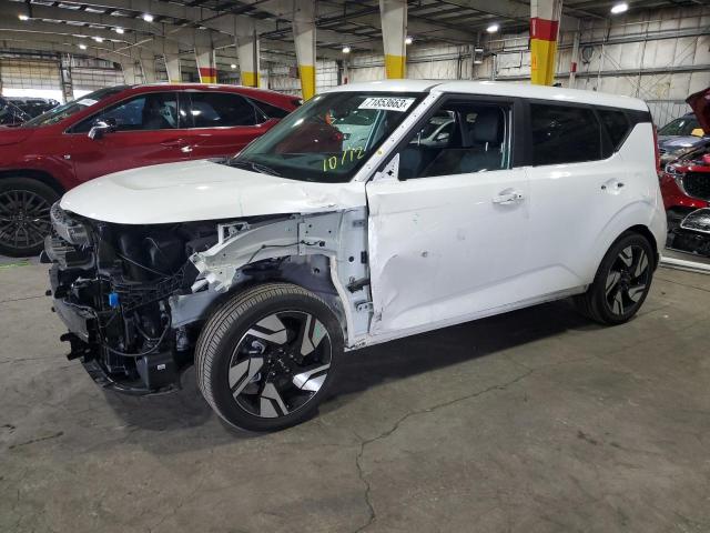 KNDJ53AU3P7867418 - 2023 KIA SOUL GT LINE WHITE photo 1