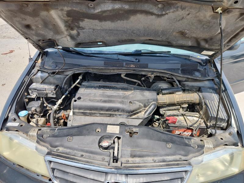 5FNRL18634B081077 - 2004 HONDA ODYSSEY EX BLUE photo 12