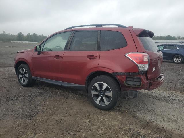 JF2SJAEC8HH524221 - 2017 SUBARU FORESTER 2.5I PREMIUM RED photo 2