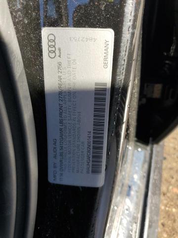 WAUHGAFC8GN001414 - 2016 AUDI A6 PRESTIGE შავი ფოტო 13