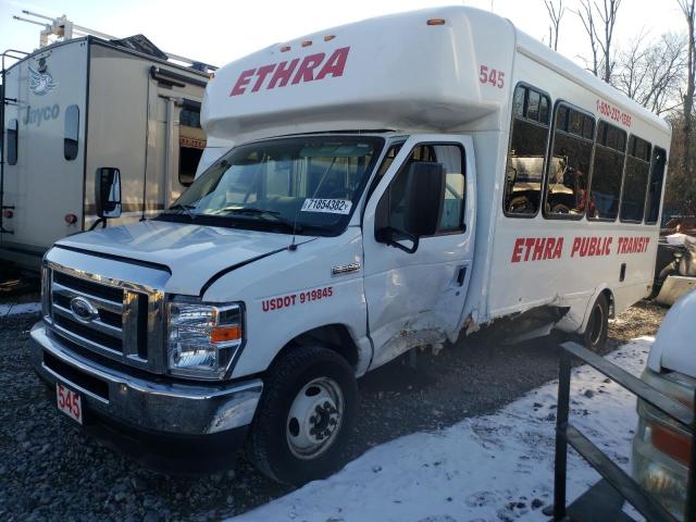 1FDEE3FN9NDC17232 - 2022 FORD ECONOLINE E350 SUPER DUTY CUTAWAY VAN WHITE photo 1