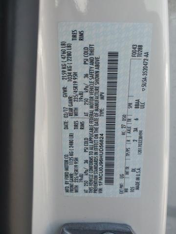 1FMCU0J96HUD56824 - 2017 FORD ESCAPE TITANIUM 白色 照片 13