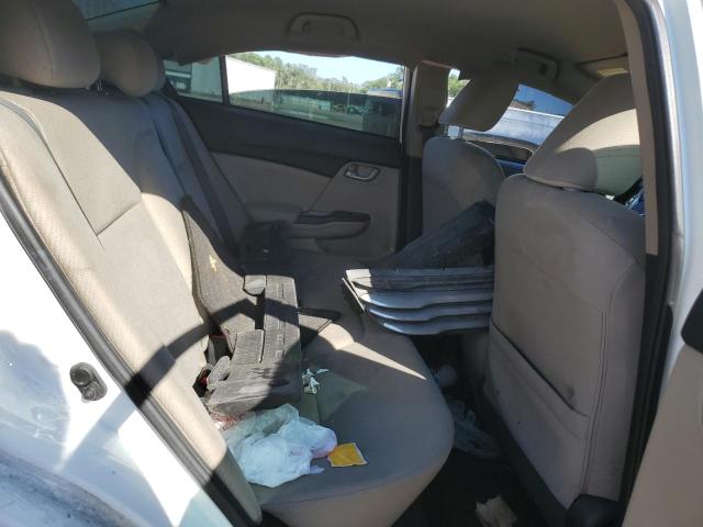 2HGFB2F58DH585741 - 2013 HONDA CIVIC LX WHITE photo 10