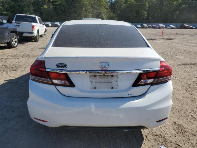 2HGFB2F58DH585741 - 2013 HONDA CIVIC LX WHITE photo 6