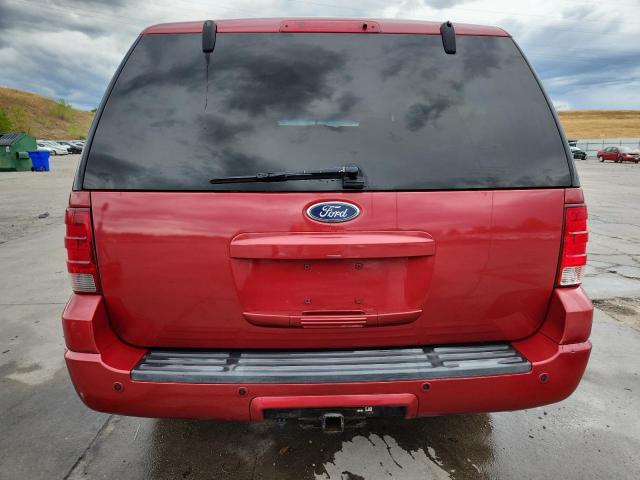 1FMFU18L04LB40102 - 2004 FORD EXPEDITION EDDIE BAUER Rojo foto 6