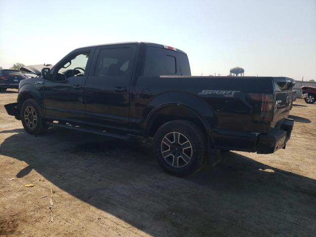 1FTEW1EF5GKD41609 - 2016 FORD F150 SUPERCREW BLACK photo 2