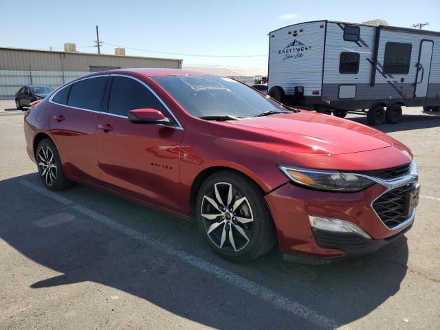 1G1ZG5ST7MF036366 - 2021 CHEVROLET MALIBU RS RED photo 4