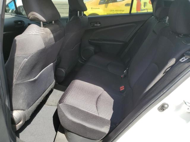 JTDKBRFU9J3082019 - 2018 TOYOTA PRIUS WHITE photo 10