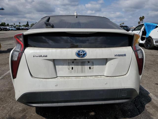 JTDKBRFU9J3082019 - 2018 TOYOTA PRIUS WHITE photo 6