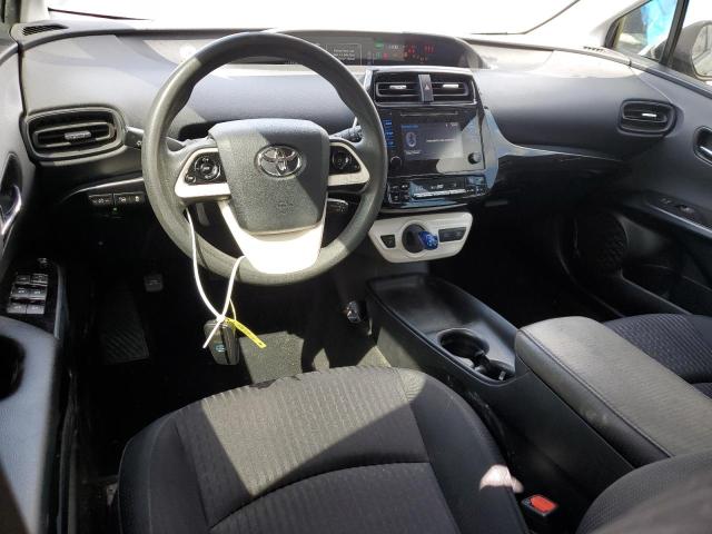 JTDKBRFU9J3082019 - 2018 TOYOTA PRIUS WHITE photo 8