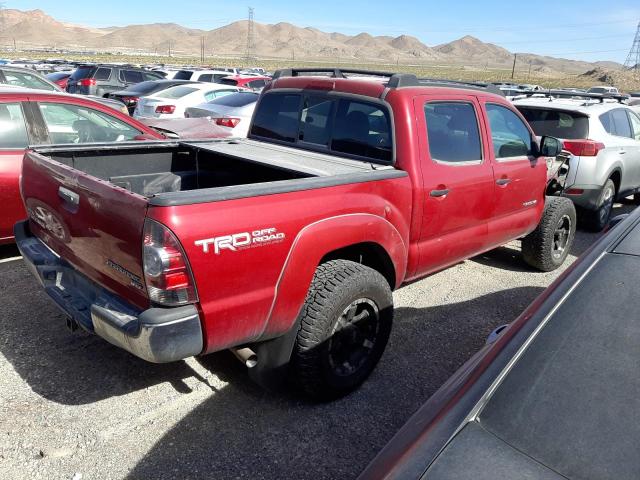 5TFJU4GN5CX015459 - 2012 TOYOTA TACOMA DOUBLE CAB PRERUNNER RED photo 3