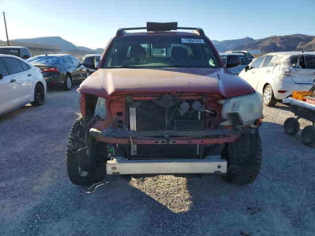 5TFJU4GN5CX015459 - 2012 TOYOTA TACOMA DOUBLE CAB PRERUNNER RED photo 5