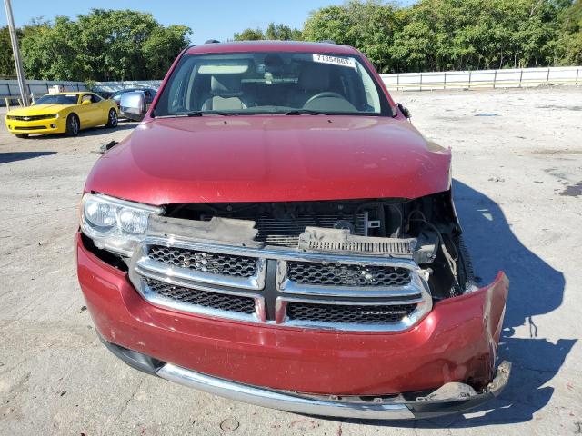 1D4SD4GT0BC592556 - 2011 DODGE DURANGO CREW BURGUNDY photo 5