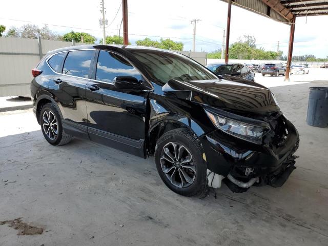 5J6RW1H83MA014815 - 2021 HONDA CR-V EXL BLACK photo 4