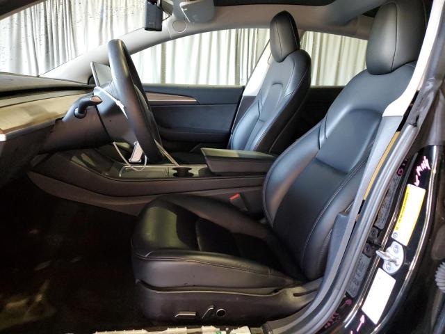 5YJ3E1EA7NF368769 - 2022 TESLA MODEL 3 BLACK photo 7