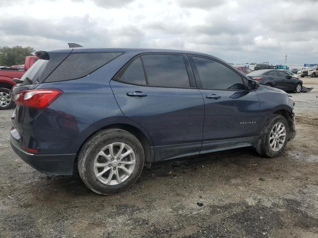 3GNAXHEV6JL354359 - 2018 CHEVROLET EQUINOX LS 蓝色 照片 3